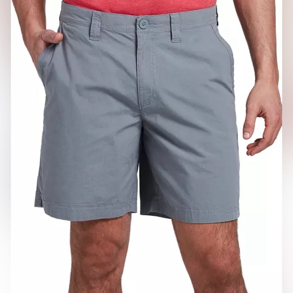 NWT Columbia Men's Washed Out Cotton Shorts - Size 30 - Gray Ash